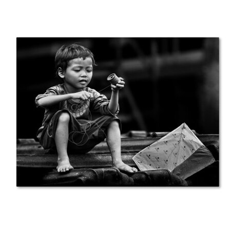 Trademark Fine Art Sebastian Kisworo 'Roll And Play It Again' Canvas Art, 35x47 1X02085-C3547GG